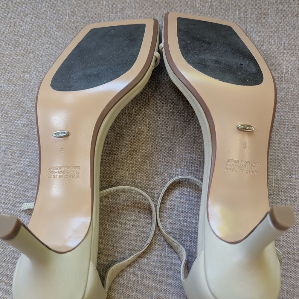 Tony Bianco Cream Heels - Picture 4 of 12